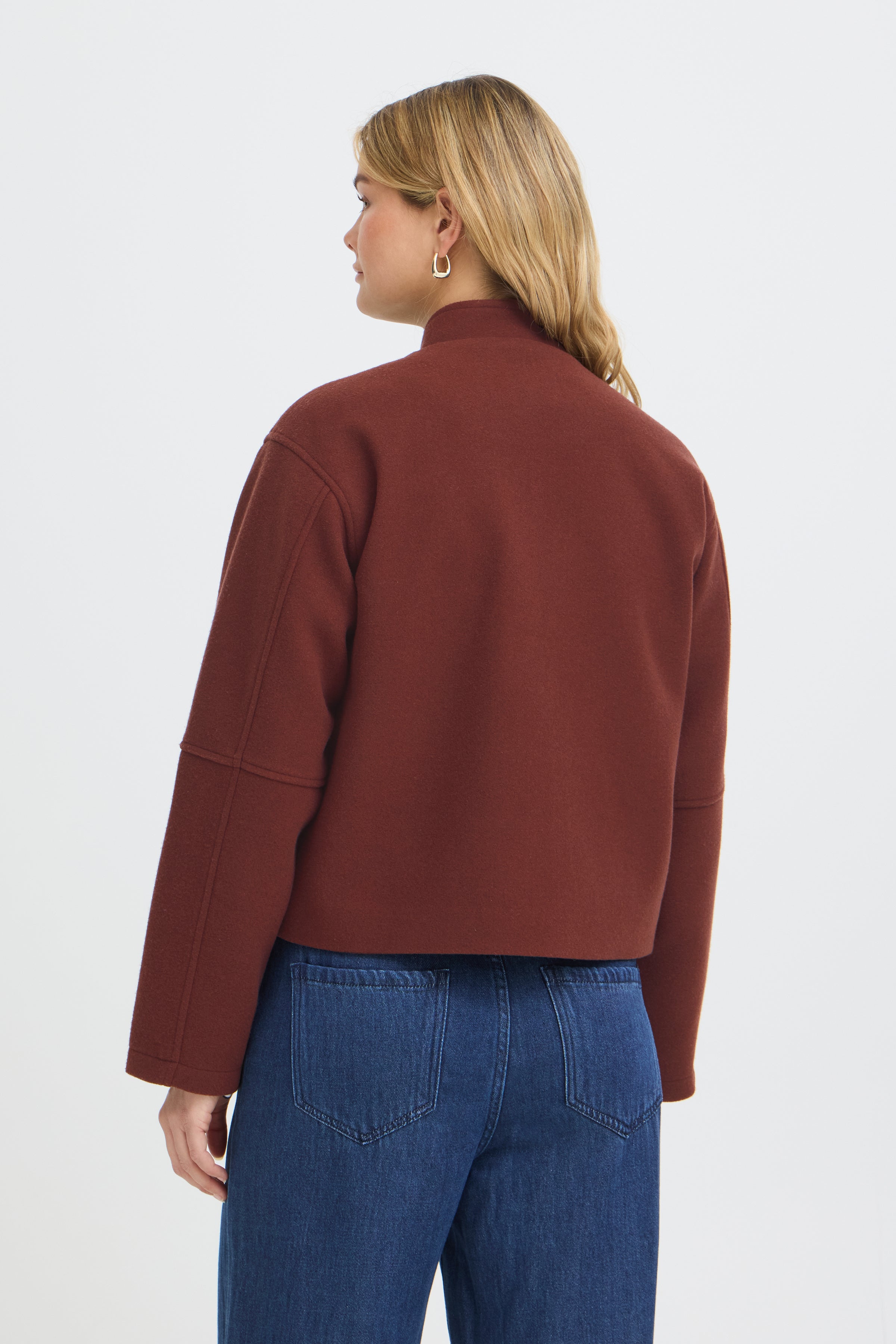 Fransa Joa Pocket Front Bomber Jacket