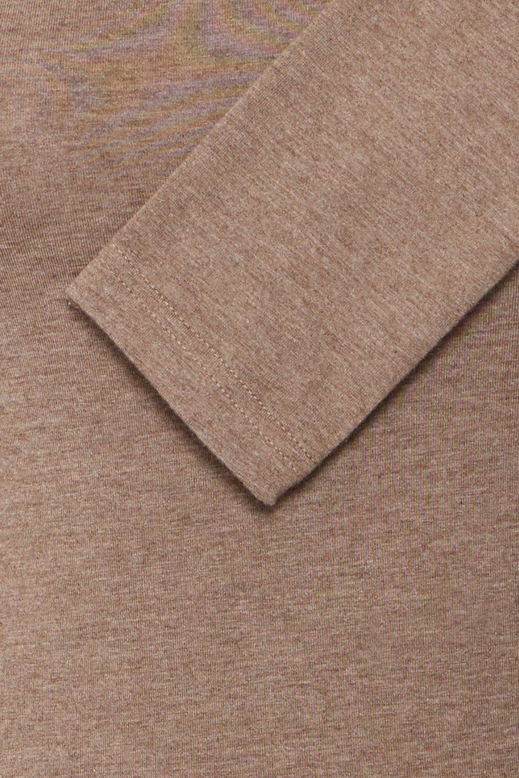 B.Young Pamila Long Sleeve Roll Neck Top - Walnut Taupe