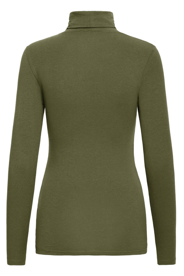 B.Young Pamila Roll Neck – Olive