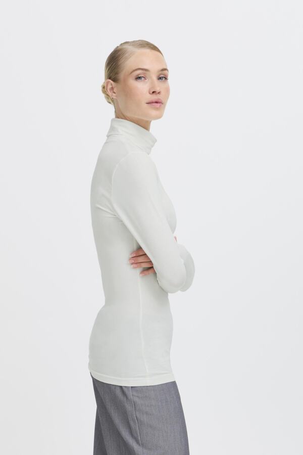 B.Young Pamila Roll Neck – Off White