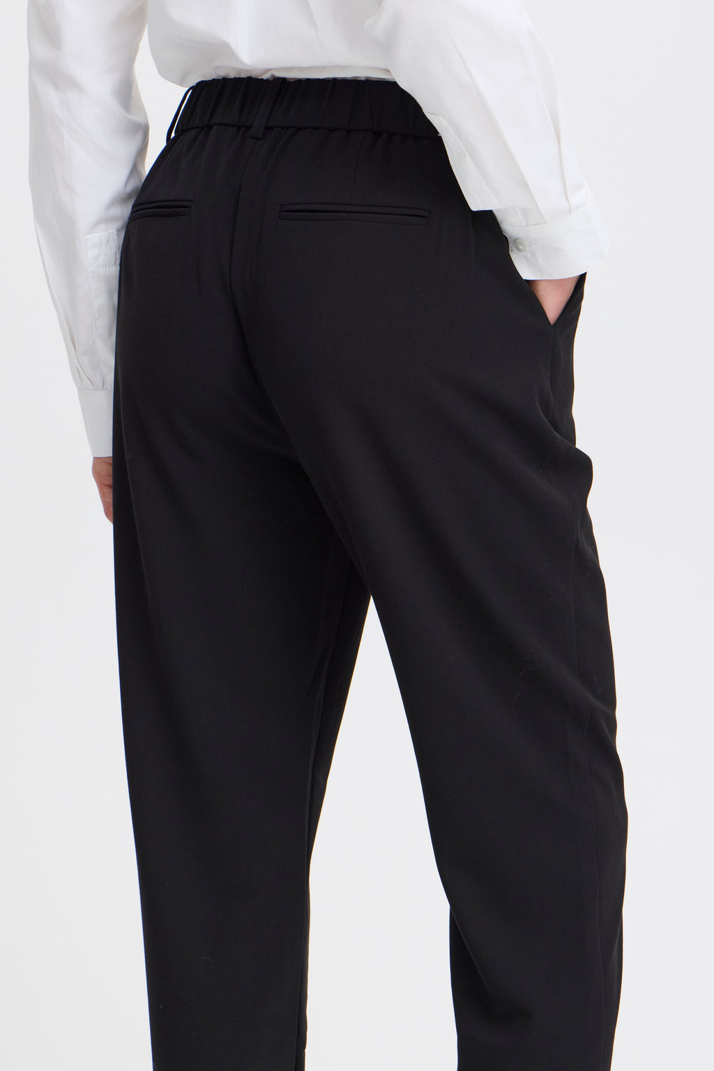 B.Young Danta Slim Leg Tailored Trousers - Short / Petite