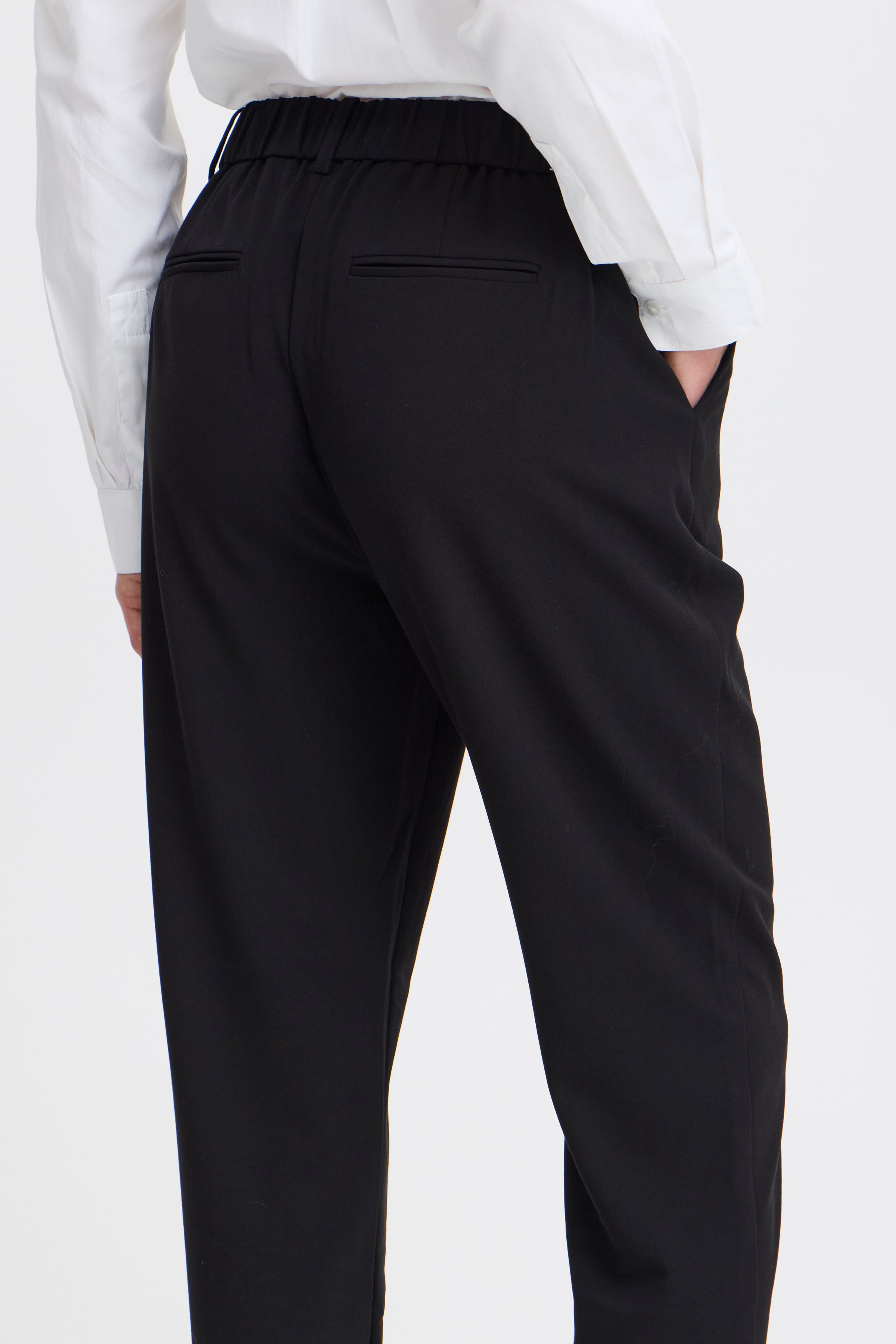 B.Young Danta Slim Leg Tailored Trousers - Short / Petite
