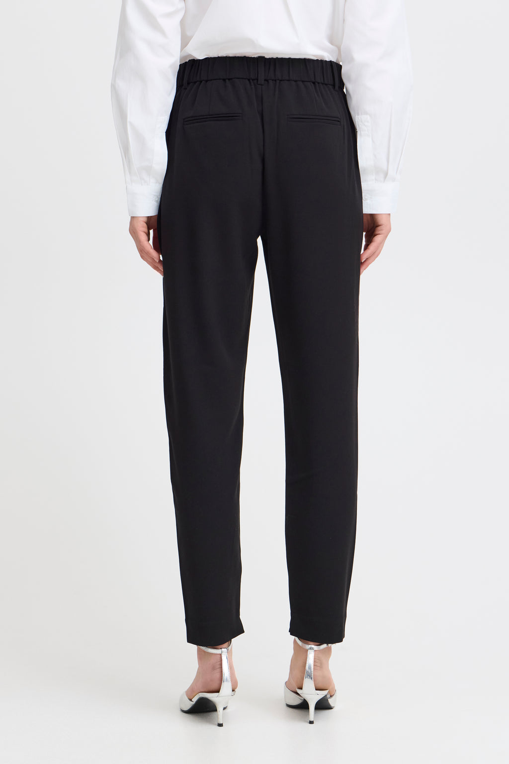 B.Young Danta Slim Leg Tailored Trousers - Short / Petite