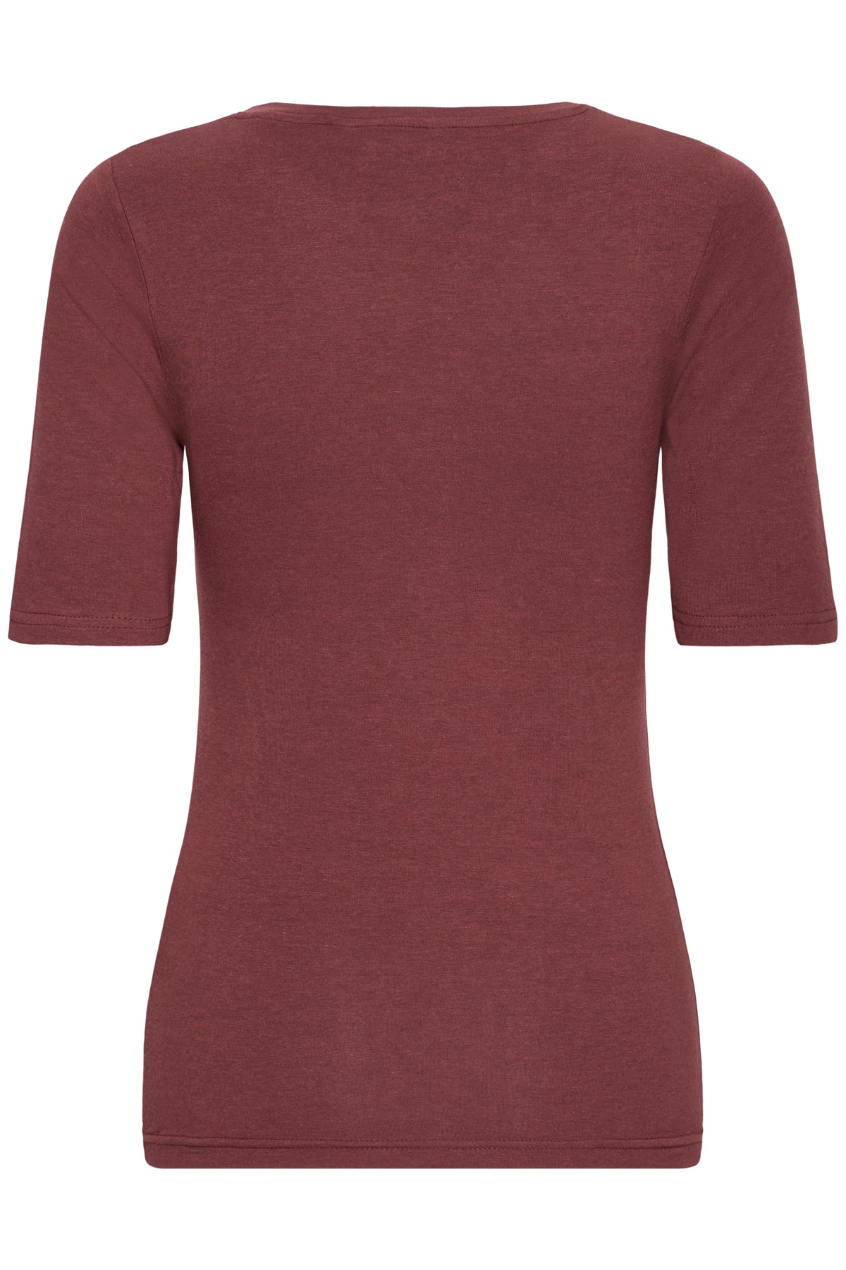 B.Young Pamila Wardrobe Essential T-Shirt - Burgundy
