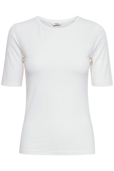 B.Young Pamila Slim Fit T-Shirt - White