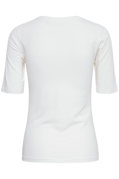 B.Young Pamila Slim Fit T-Shirt - White