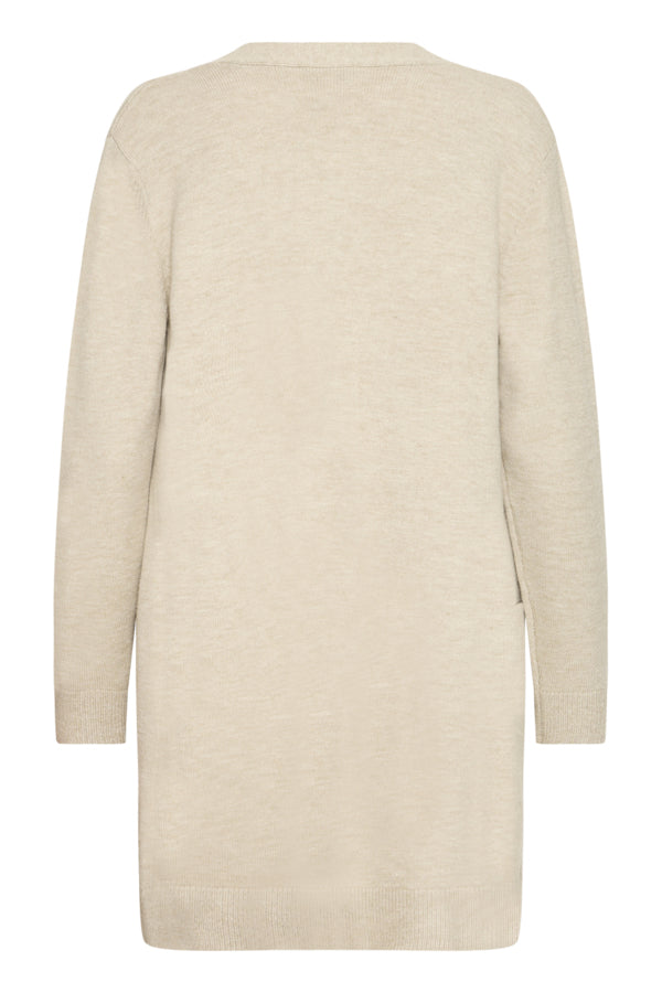 B.Young Nonina Open Drape Cardigan - Beige
