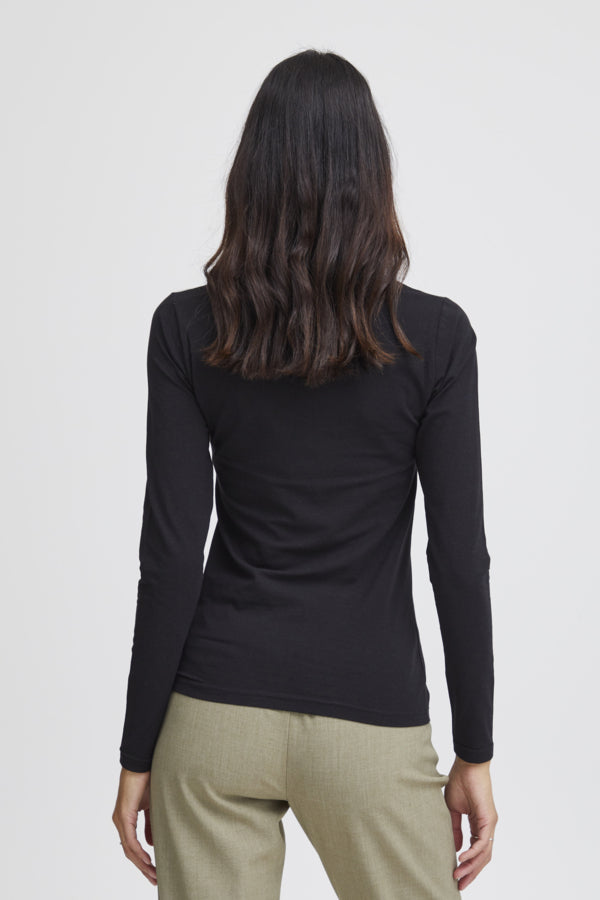 B.Young Pamila Long Sleeve T-Shirt - Black