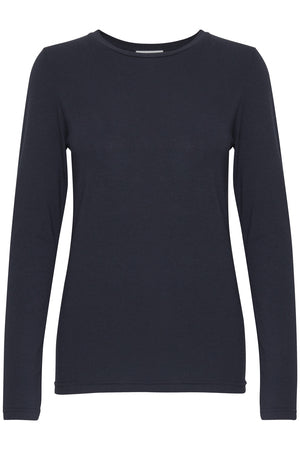 B.Young Pamila Long Sleeve T-Shirt – Navy