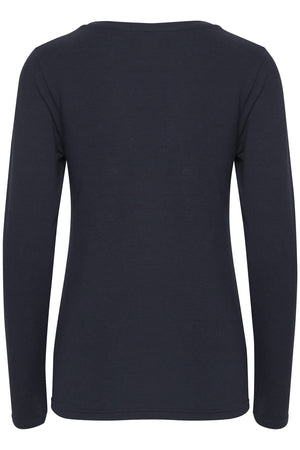 B.Young Pamila Long Sleeve T-Shirt – Navy