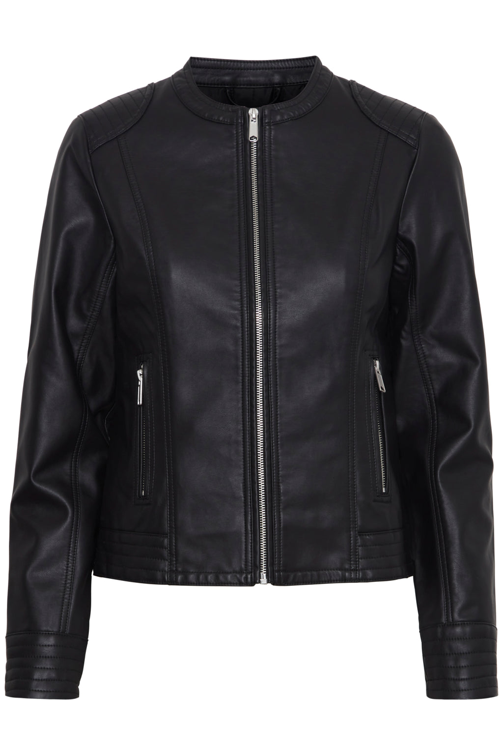 B.Young Acom Faux Leather Jacket