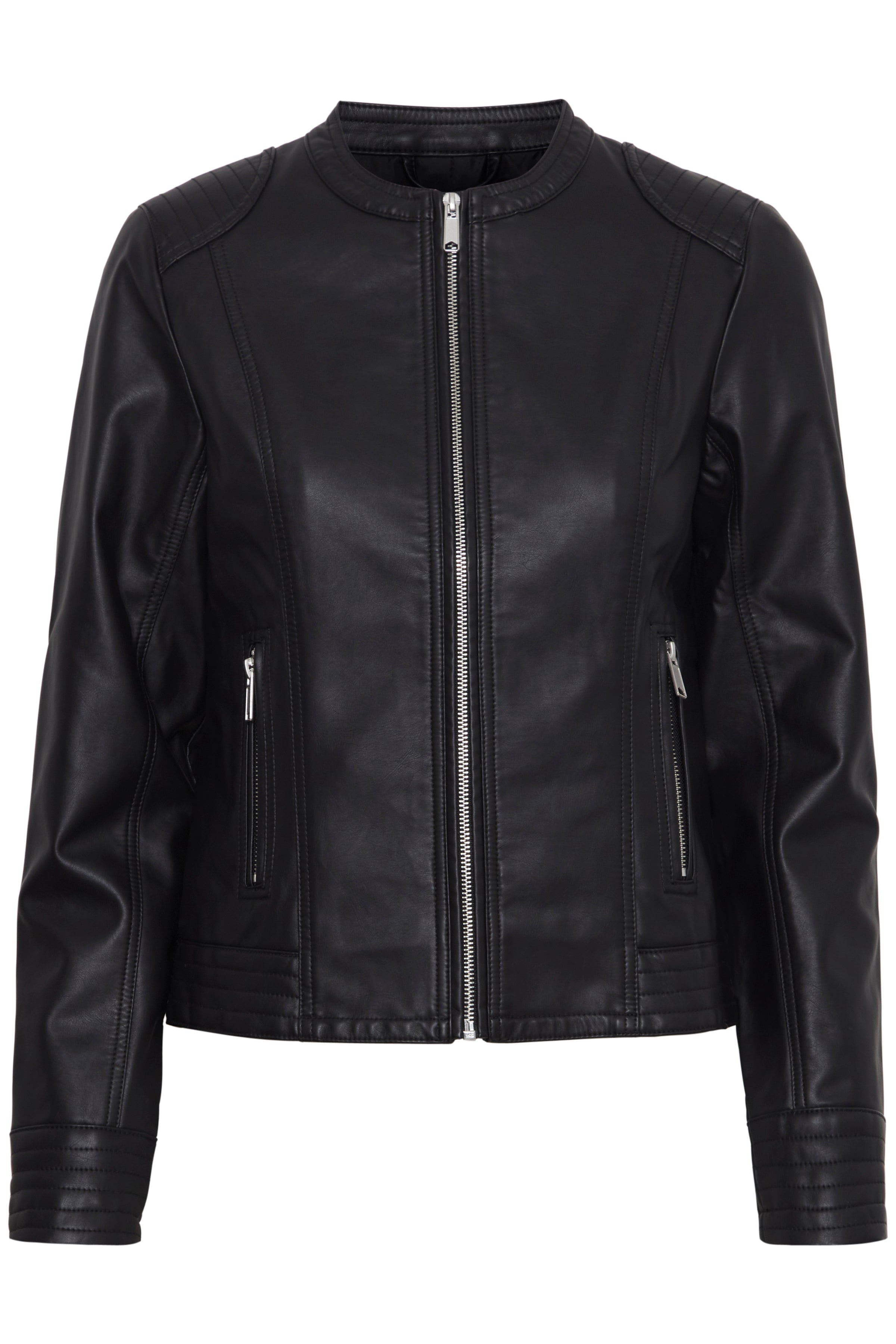 B.Young Acom Faux Leather Jacket