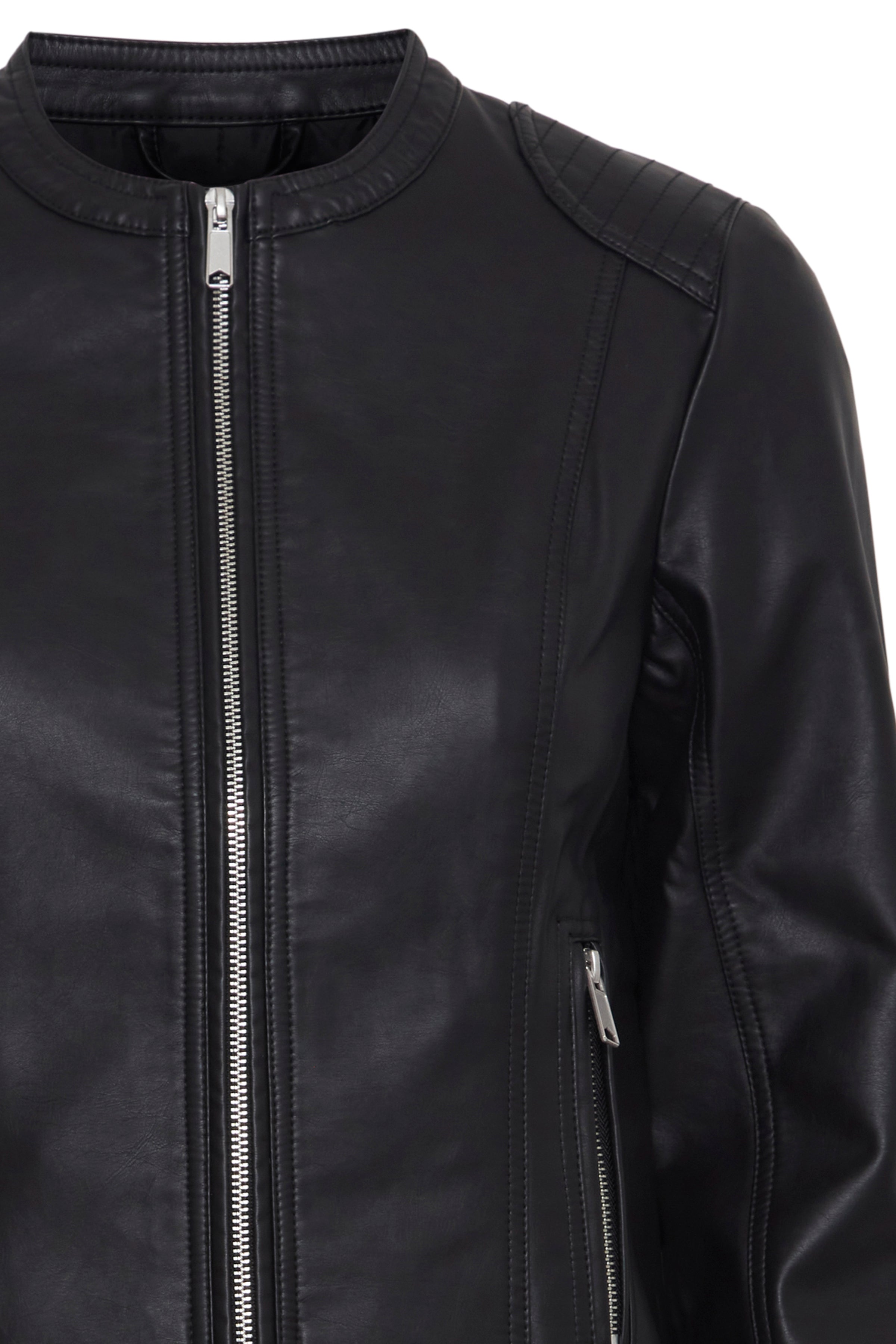B.Young Acom Faux Leather Jacket