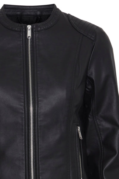 B.Young Acom Faux Leather Jacket