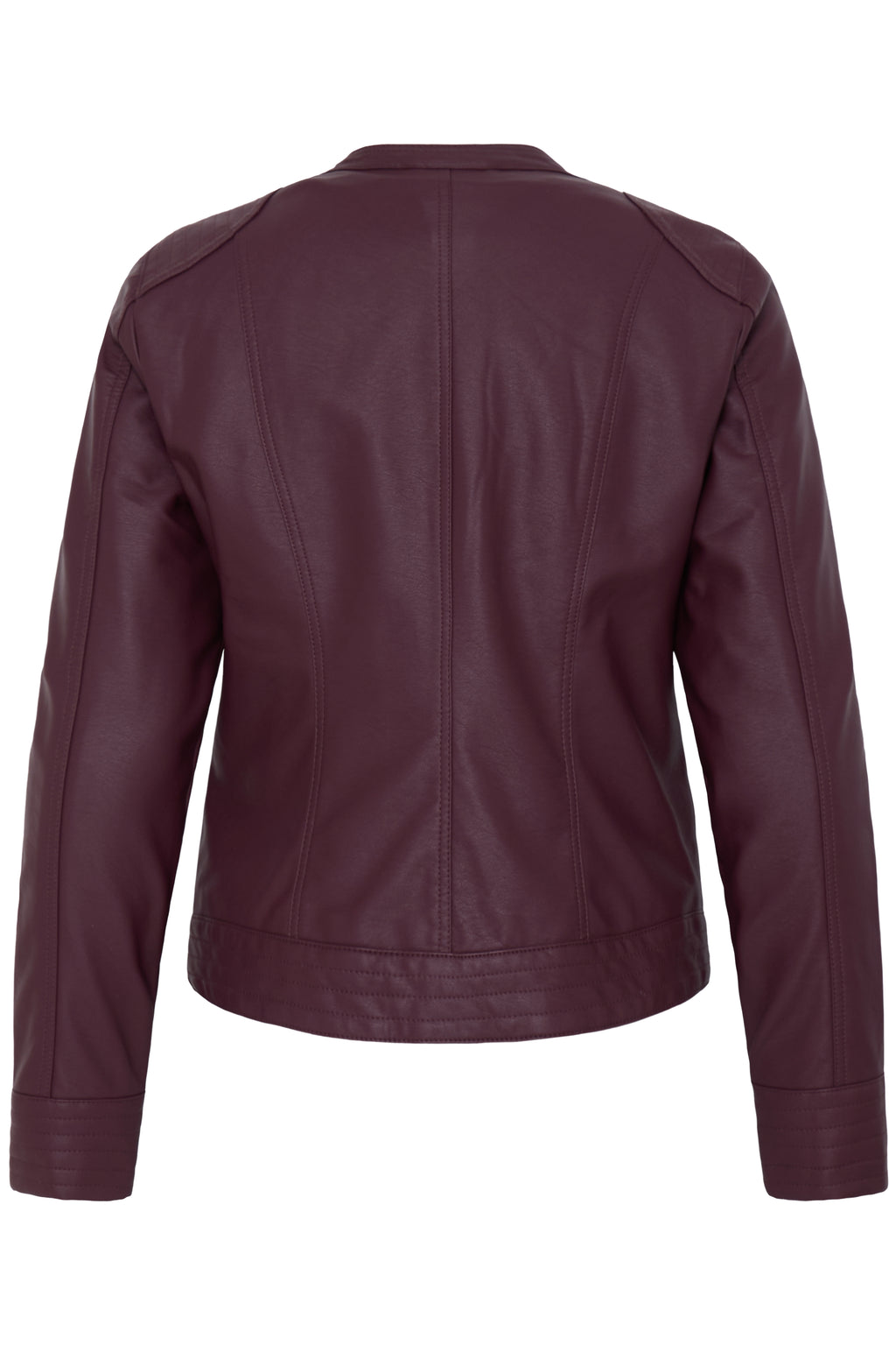 B.Young Acom Faux Leather Biker Jacket - Fig