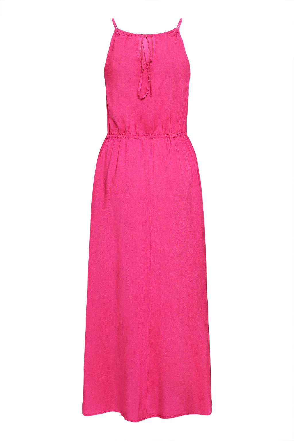B.Young Gigi Summer Sleeveless Tie Waist Maxi Dress