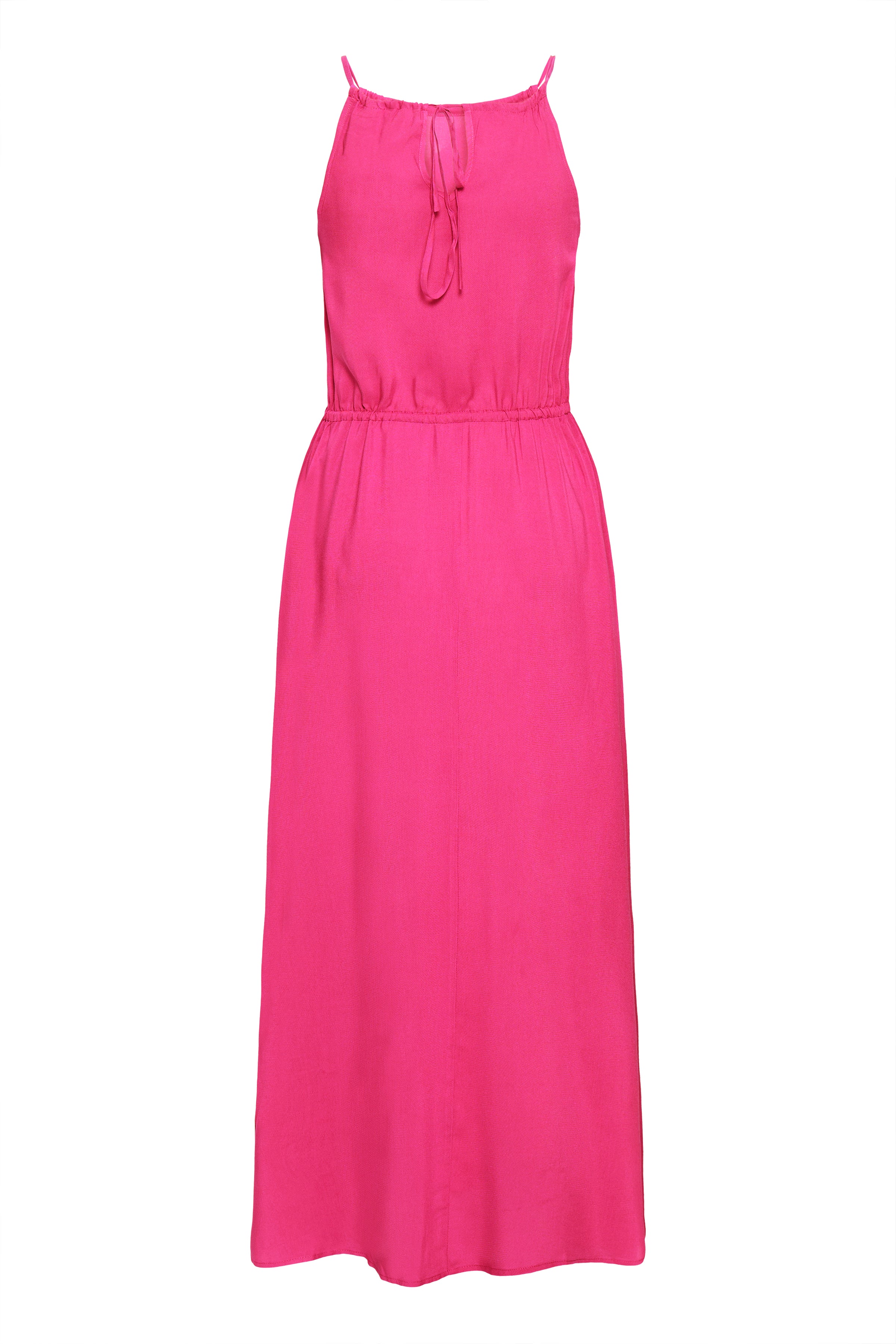 B.Young Gigi Summer Sleeveless Tie Waist Maxi Dress