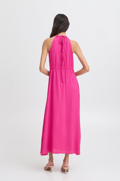 B.Young Gigi Summer Sleeveless Tie Waist Maxi Dress