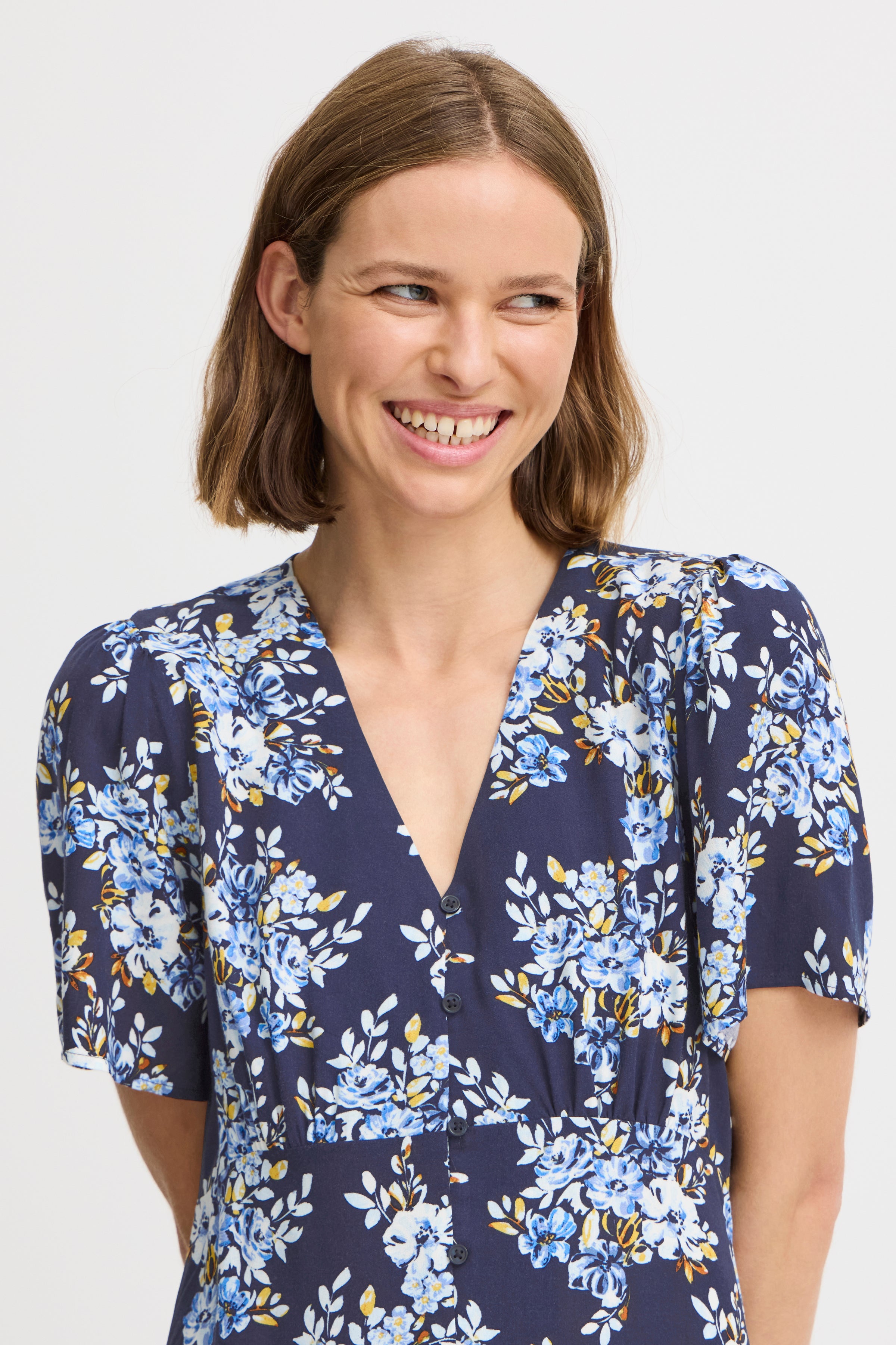 B.Young MJoella V-Neck Dress