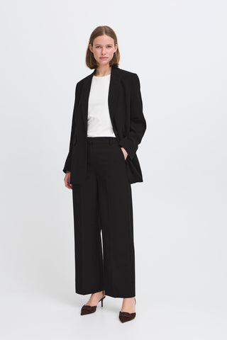 B.Young danta Wide Leg Crop Trousers