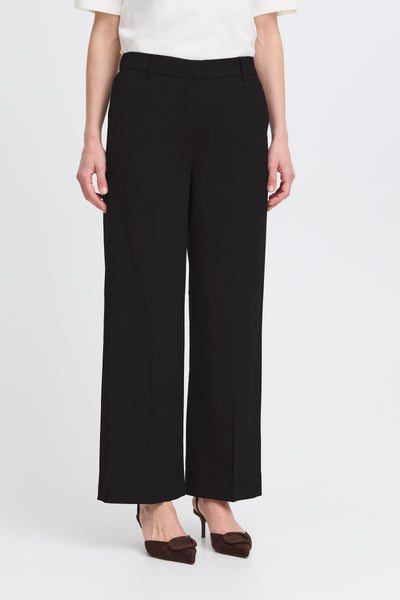 B.Young danta Wide Leg Crop Trousers