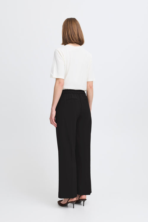 B.Young danta Wide Leg Crop Trousers