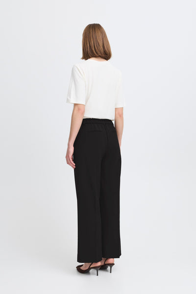 B.Young danta Wide Leg Crop Trousers