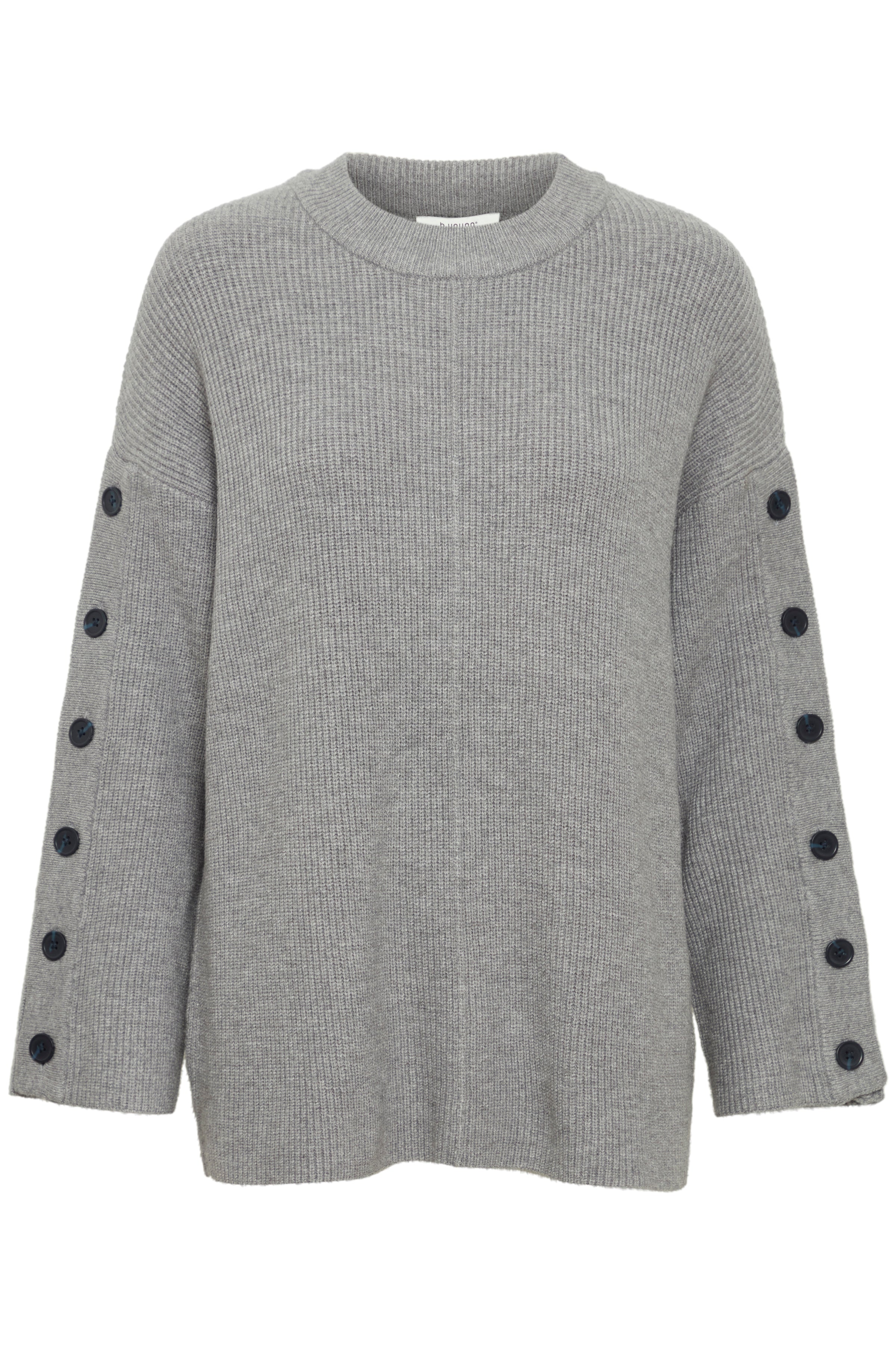 B.Young Manina Button Rib Jumper