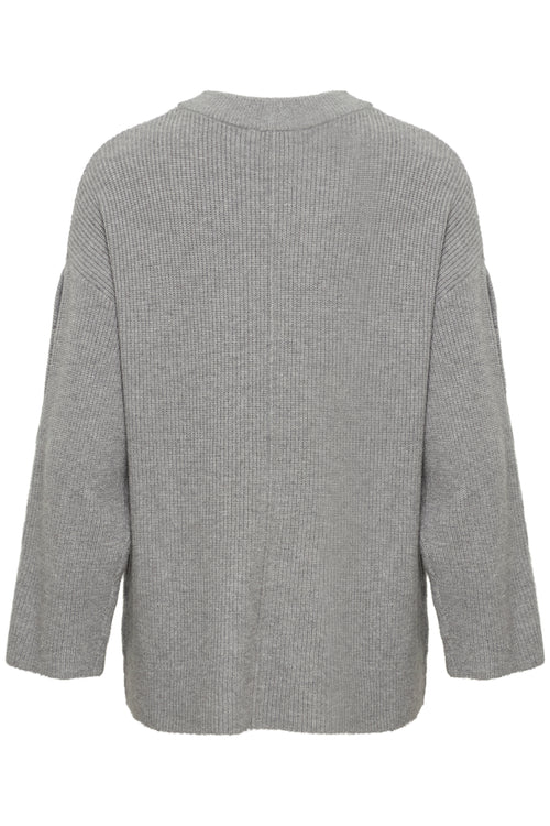 B.Young Manina Button Rib Jumper