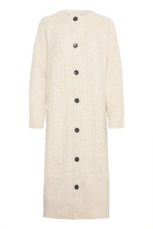 B.Young Nello Cable Knit Cardigan Dress