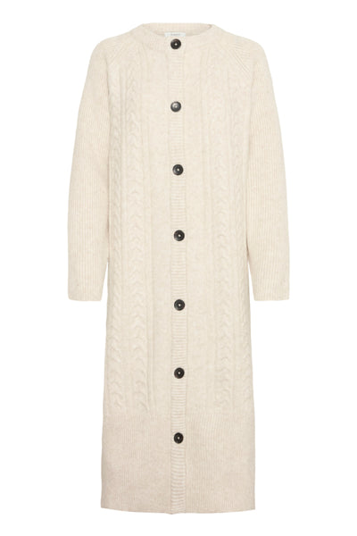 B.Young Nello Cable Knit Cardigan Dress