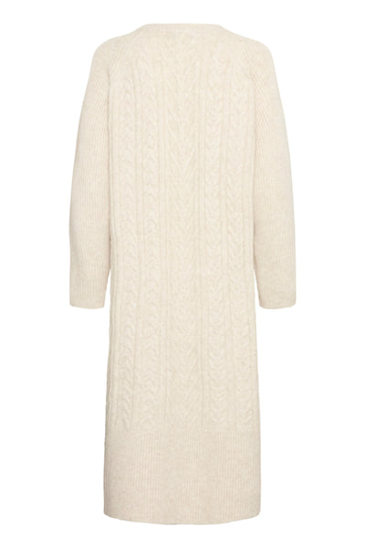 B.Young Nello Cable Knit Cardigan Dress