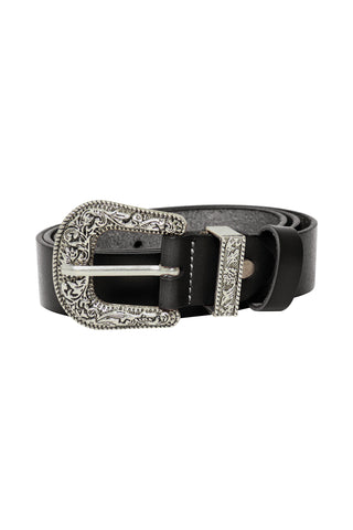 B.Young Leather Western Belt