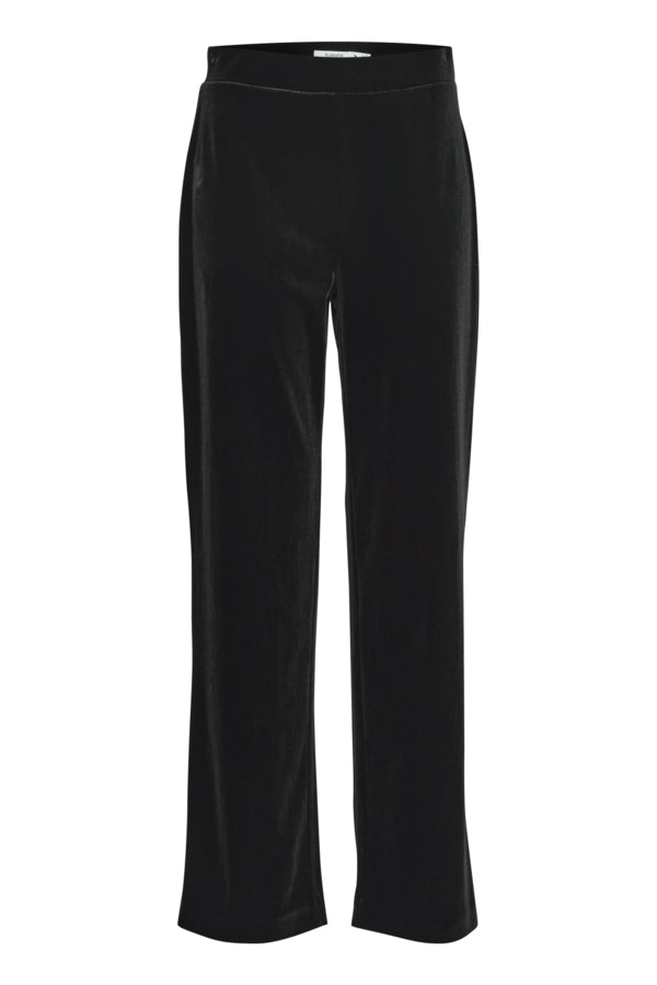B.Young Perlina Velvet Straight Leg Trousers