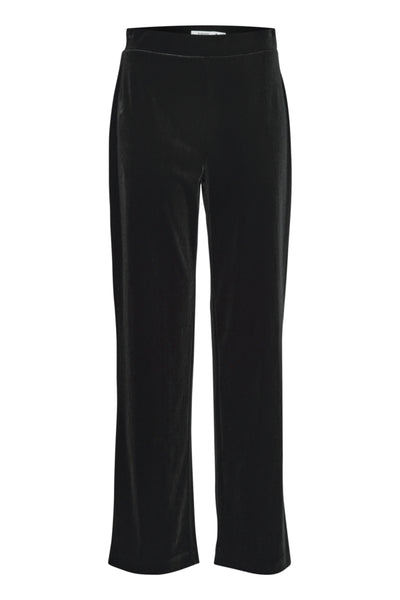 B.Young Perlina Velvet Straight Leg Trousers