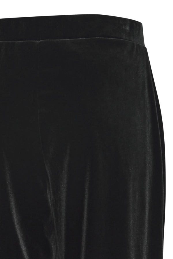 B.Young Perlina Velvet Straight Leg Trousers