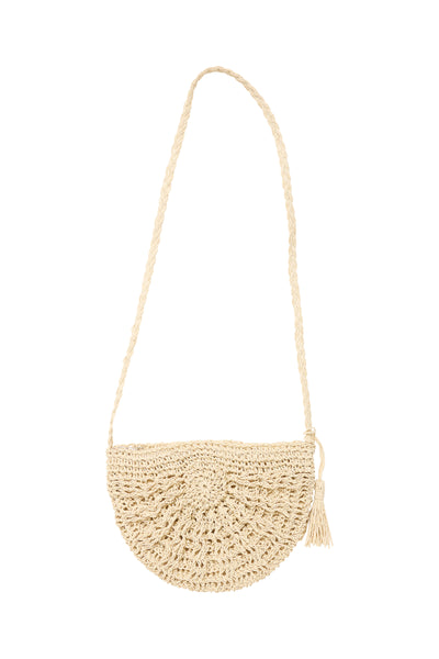 B.Young Vigdis Straw Bag