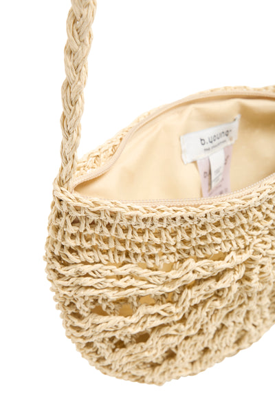 B.Young Vigdis Straw Bag