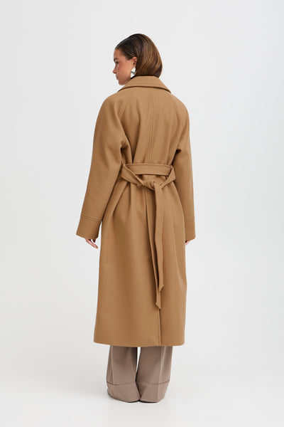 B.Young Cilia Trench Coat Camel