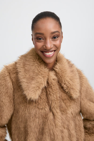 B.Young Akaja Faux Fur Coat