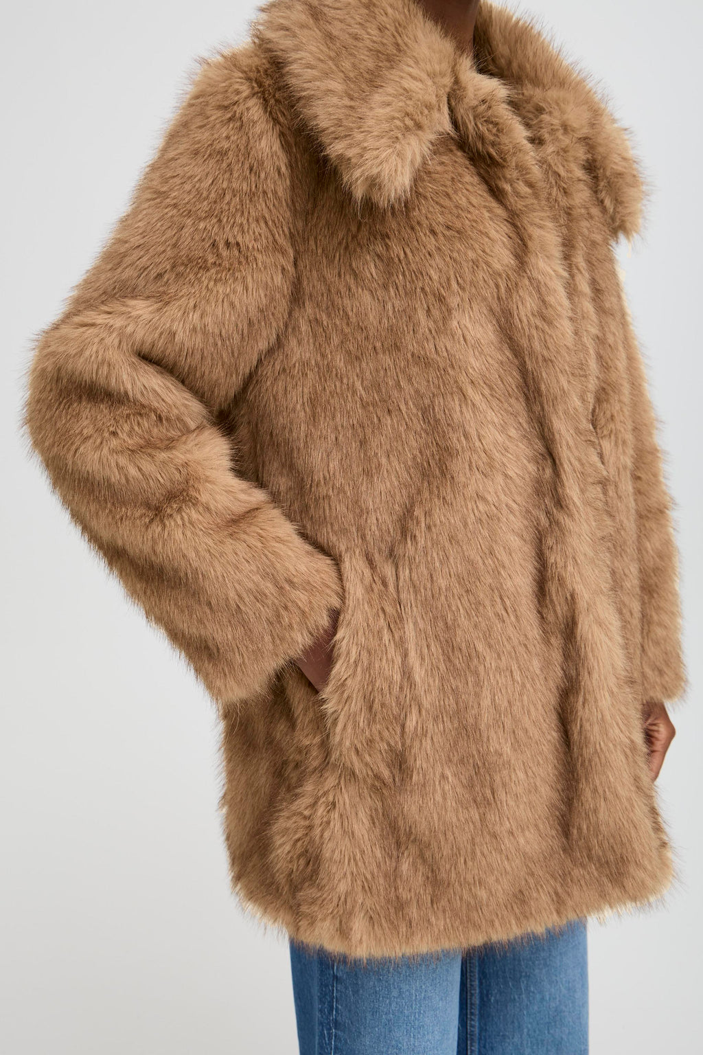 B.Young Akaja Faux Fur Coat