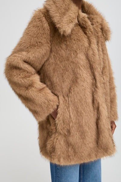 B.Young Akaja Faux Fur Coat