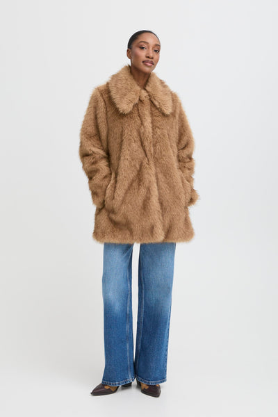 B.Young Akaja Faux Fur Coat