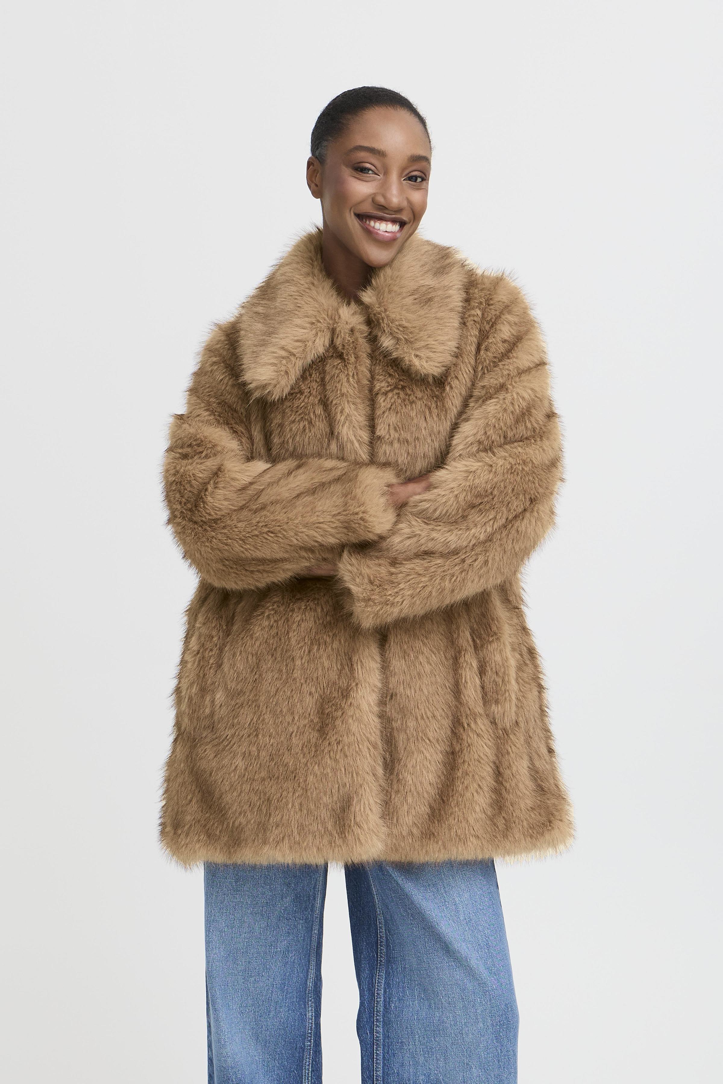 B.Young Akaja Faux Fur Coat