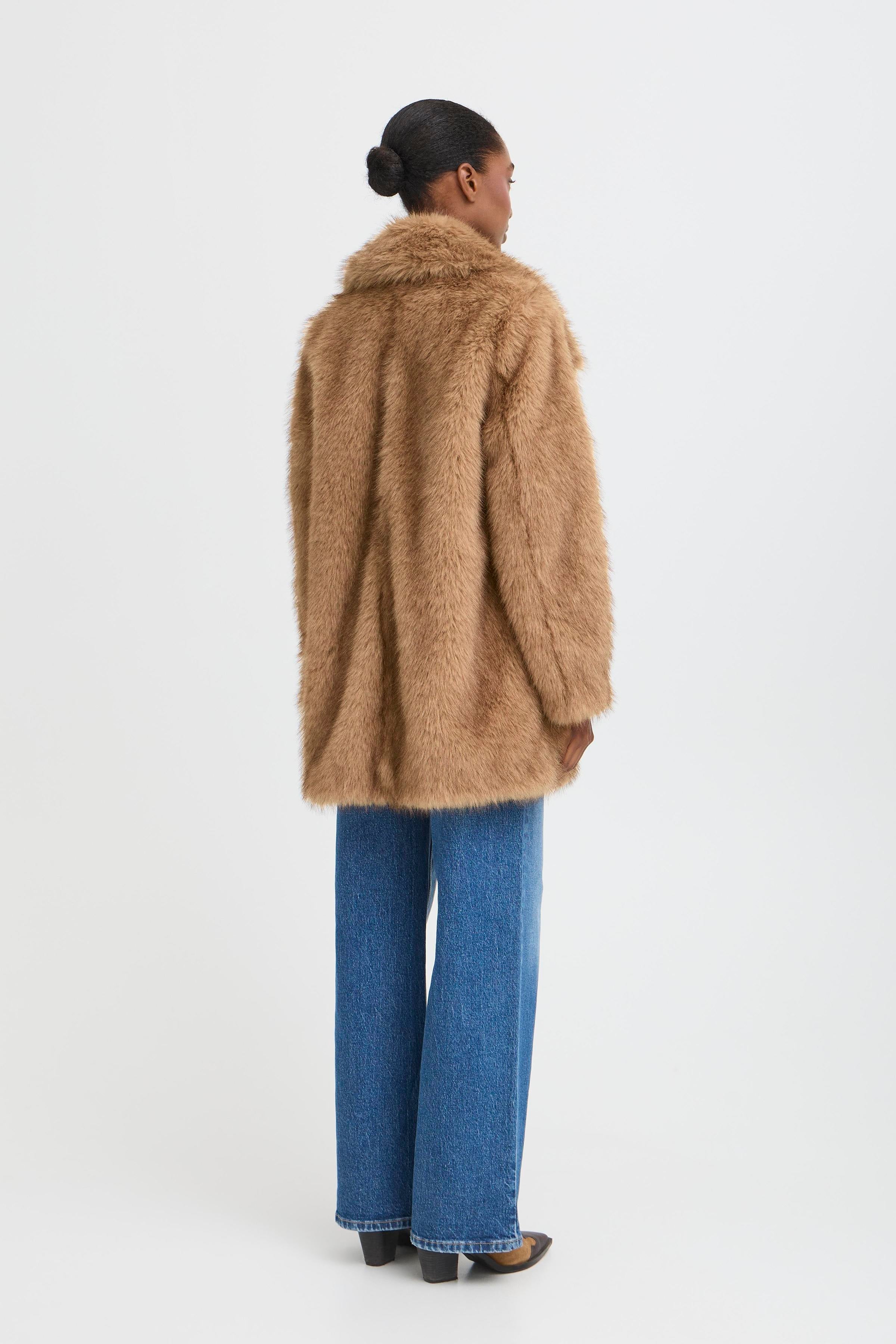 B.Young Akaja Faux Fur Coat