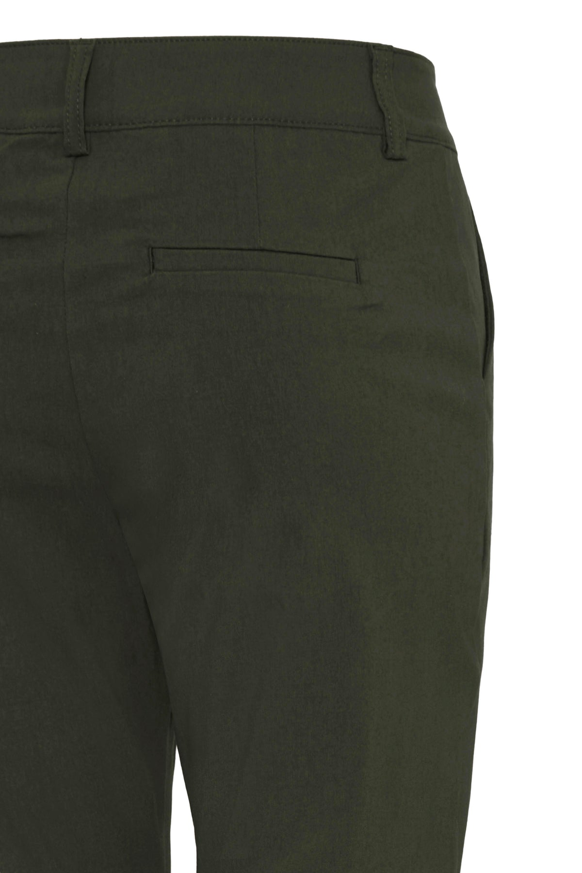 B.Young Dixi Straight Leg Trousers - Green