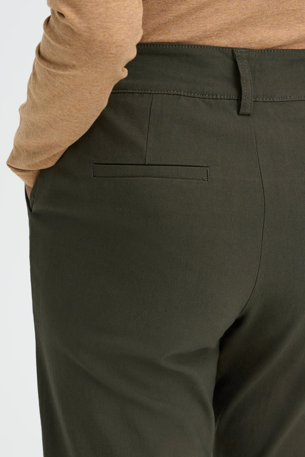 B.Young Dixi Straight Leg Trousers - Green