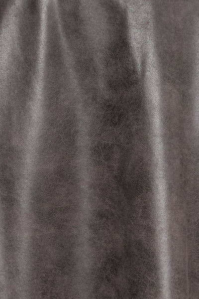 B.Young Dimion Faux Leather Midi Skirt