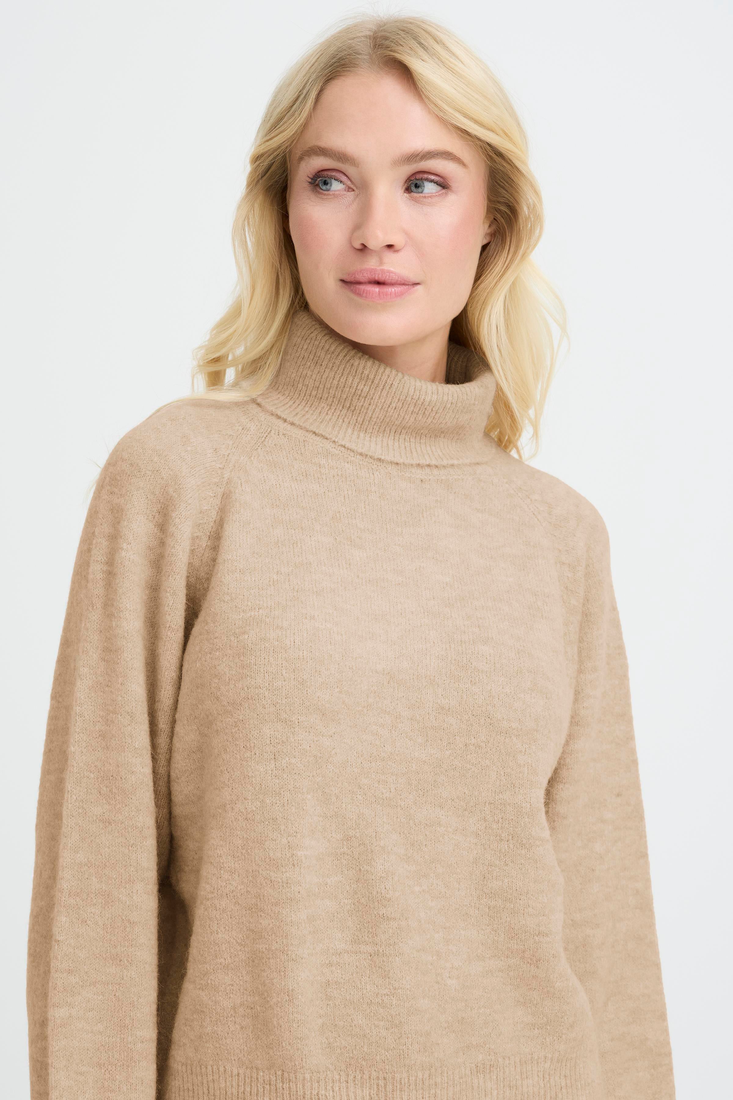 B.Young Monna Roll Neck Soft Jumper