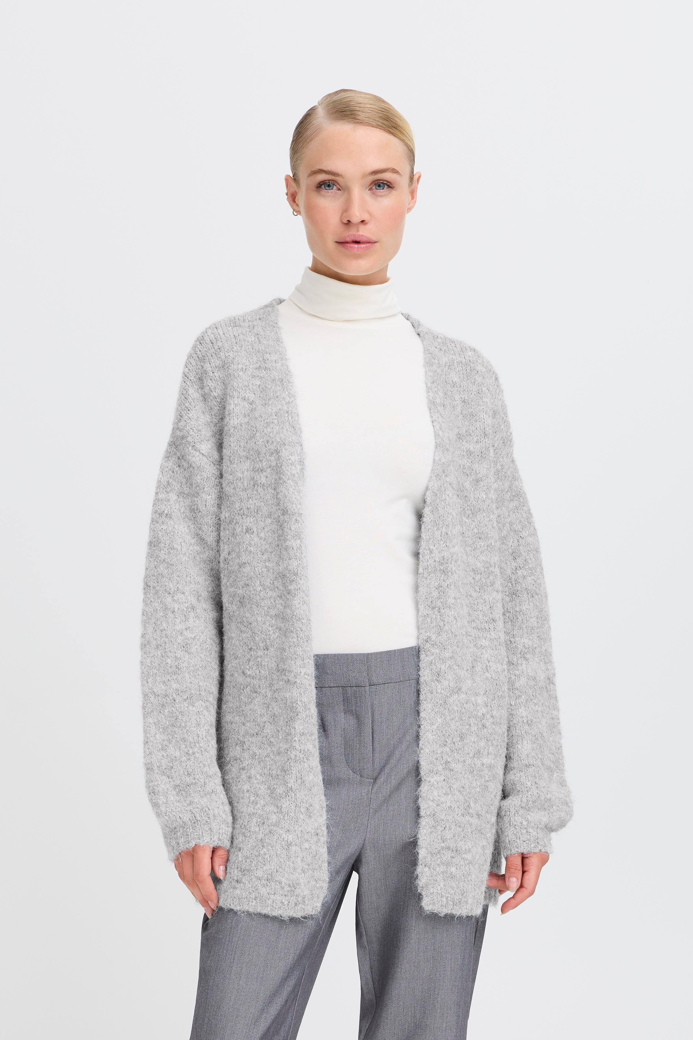 B.Young Millers Long Open Cardigan